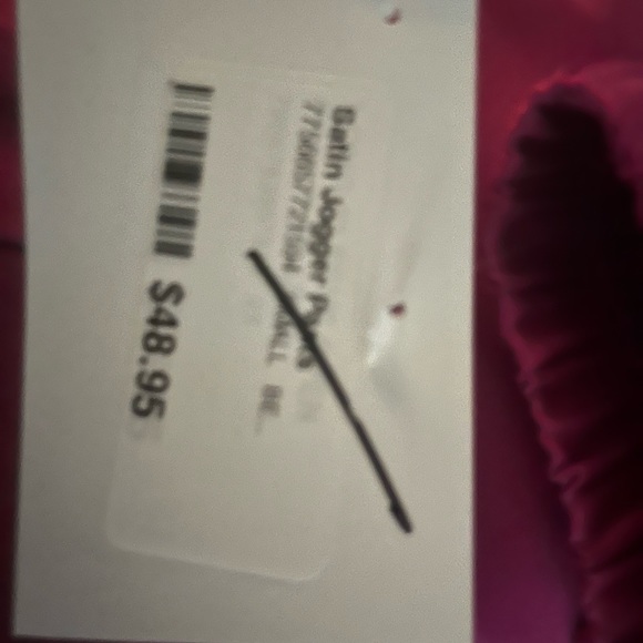 Satin Joggers - Picture 2 of 2